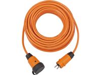 Verlängerungskabel IP44 (10m Kabel in orange H07BQ-F 3G2,5) - 9162100200 - Brennenstuhl