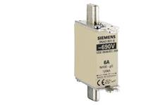 Siemens 3NA3801-6 (3 Stück) - Low Voltage HRC fuse NH000 6A 3NA3801-6