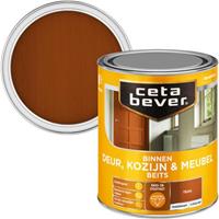 CetaBever binnenbeits deur, kozijn en meubel transparant teak zijdeglans 750 ml