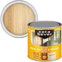 CetaBever binnenbeits deur, kozijn en meubel transparant blank eiken zijdeglans 250 ml