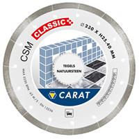 Carat CSMC350400 Diamantzaagblad voor natzagen - 350 x 25,4mm - Tegels