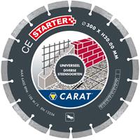 Carat CES4004000 Diamantzaagblad voor droogzagen - 25,4 x 400mm - Universeel