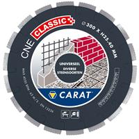 Carat CNEC300400 Diamantzaagblad voor natzagen - 300 x 25,4mm - Universeel