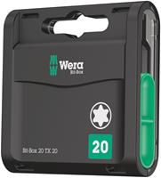 Wera Bit-Box 20 TX 20-delige Bitset - Torx - T20