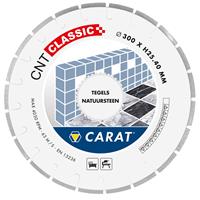 Carat CNTC350400 Diamantzaagblad voor natzagen - 350 x 25,4mm - Tegels / Natuursteen