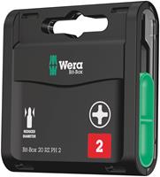 Wera Bit-Box 20 RZ PH 20-delige Bitset - Philips - PH2