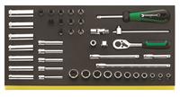 96830601 - 1/4 Werkzeuge in TCS Einlage - STAHLWILLE