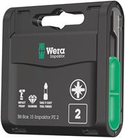Wera Bit-Box 15 Impaktor PZ2x 25mm 15er Box