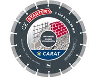 Carat CES3502000 Diamantzaagblad voor droogzagen - 350 x 25,4mm - Universeel