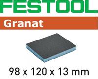 Schleifschwamm 98x120x13 800 GR/6 Granat 201507 - Festool