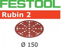 Festool STF D150/48 Rubin 2 RU2/50 Schleifscheiben, P150, 150 mm / 50 Stk. ( 575191 )