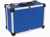Perel - werkzeugkoffer - aluminium - 320 x 230 x 150 mm - 11,4 l- blau
