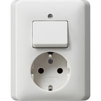 Gira 017603 - Combination switch/wall socket outlet 017603