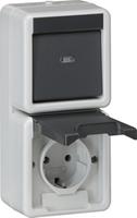 Gira 017630 - Combination switch/wall socket outlet 017630