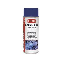 Farbschutzlackspray ACRYLIC PAINT enzianbl. glänzend RAL5010 400ml Spraydose CRC