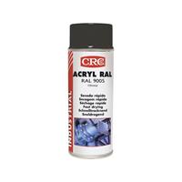 Farbschutzlackspray ACRYLIC PAINT tiefschw. glänzend RAL9005 400ml Spraydose CRC