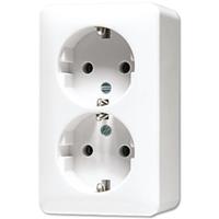 Jung 6020 A WW - Socket outlet (receptacle) 6020 A WW