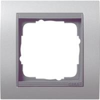 021106 - Frame 1-gang aluminium 021106