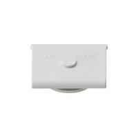 Gira 000930 - Cable entry duct slider grey 000930