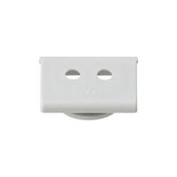 Gira 001230 - Cable entry slider with 2 inlets grey 001230
