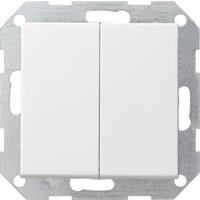Gira 012527 - Series switch flush mounted white 012527