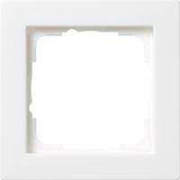 Gira 021122 - Cover frame unbreakable, 1-fold, pure white, 021122