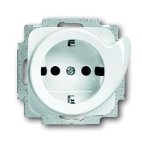 Busch-Jaeger 20 EUCDR-214 - Socket outlet (receptacle) white 20 EUCDR-214