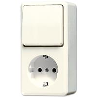 Jung 676 A - Combination switch/wall socket outlet 676 A