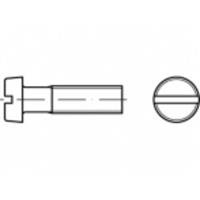 Cilinderschroeven M1,6 3 mm Sleuf ISO 1207 Staal 100 stuks toolcraft TO-5384649