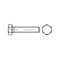 Zeskantbouten M5 10 mm Buitenzeskant (inbus) DIN 933 200 stuks toolcraft TO-5449704