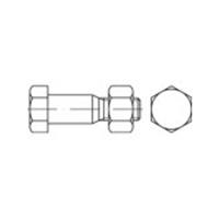 toolcraft Sechskantschrauben M24 85mm Außensechskant DIN 7968 Stahl 1St.