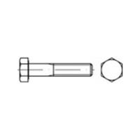 Zeskantbouten M12 400 mm Buitenzeskant (inbus) DIN 931 RVS A4 1 stuks toolcraft TO-5358249