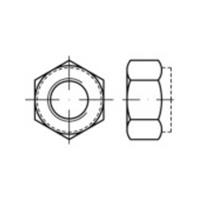 Zeskantmoeren M14 DIN 6924 Staal Galvanisch verzinkt 100 stuks toolcraft TO-5430015