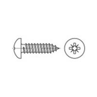 Cilinderkop schroeven 19 mm Kruiskop Phillips N/A ISO 7049 RVS A2 500 stuks toolcraft TO-5377077