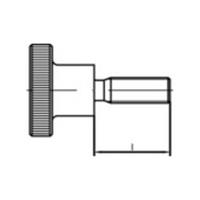 Kartelschroeven M3 12 mm DIN 464 Messing 50 stuks toolcraft TO-5447853