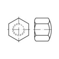 Zeskant dopmoeren M12 DIN 917 Messing 50 stuks toolcraft TO-5449347