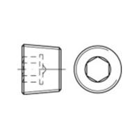 Sluitschroeven 1/8 mm Binnenzeskant (inbus) DIN 906 Messing 100 stuks toolcraft TO-5449242