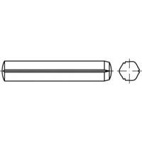 toolcraft TO-5437359 Cilindrische kerfstift 2 mm Staal 250 stuks