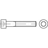 toolcraft Zylinderschrauben 3.5mm 32mm Innensechskant 83912 Edelstahl A5 100St.