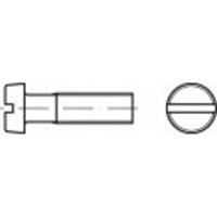 Cilinderschroeven M6 22 mm Sleuf DIN 84 Staal Galvanisch verzinkt 200 stuks toolcraft TO-5381187