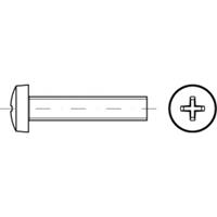 M3 6 mm Kruiskop Phillips ISO 7045 2000 stuks toolcraft TO-5430423