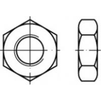 Zeskantmoeren 58 mm 83936 50 stuks toolcraft TO-5443986