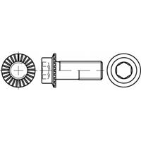 Zeskantbouten M10 20 mm Binnenzeskant (inbus) 88912 200 stuks toolcraft TO-5444433