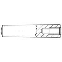 toolcraft TO-5436903 Conische pen 10 mm Staal 10 stuks