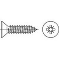 Verzonken plaatschroeven 16 mm Kruiskop Phillips N/A ISO 7050 RVS A2 1000 stuks toolcraft TO-5377449