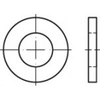 Onderlegringen 36 mm ISO 8745 Staal 100 stuks toolcraft TO-5437194