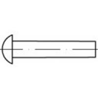 Halfronde klinknagel 8 mm toolcraft TO-5448606 250 stuks