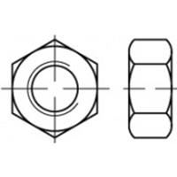 Zeskantmoeren 50 mm 83934 100 stuks toolcraft TO-5443875