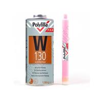 Polyfilla Pro W130 Zeer fijne 2 componenten Polyester plamuur.