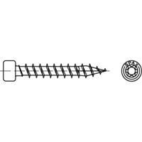 Holzschraube 8mm 200mm Torx 89014 Stahl 50St.